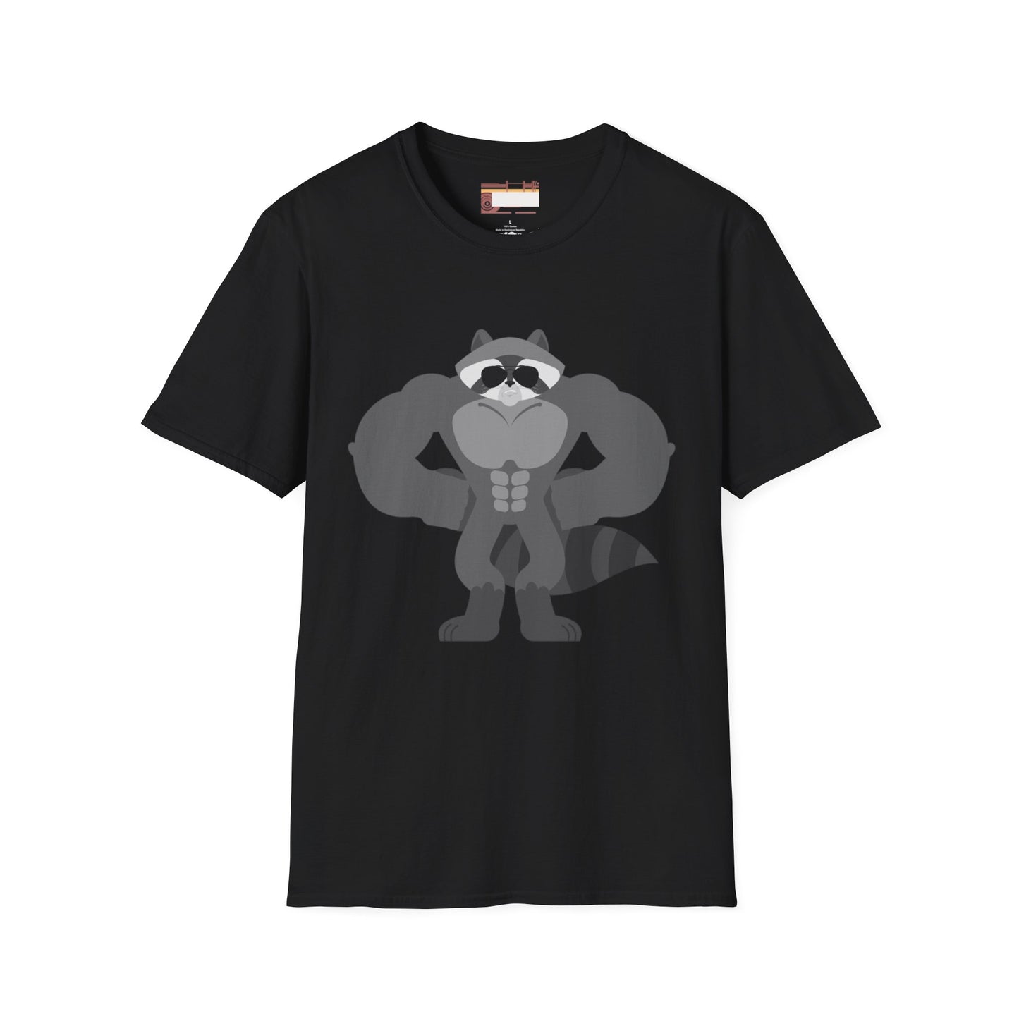 Graphic Designed Minimalist Racoon Unisex Comfort Styled T-shirts