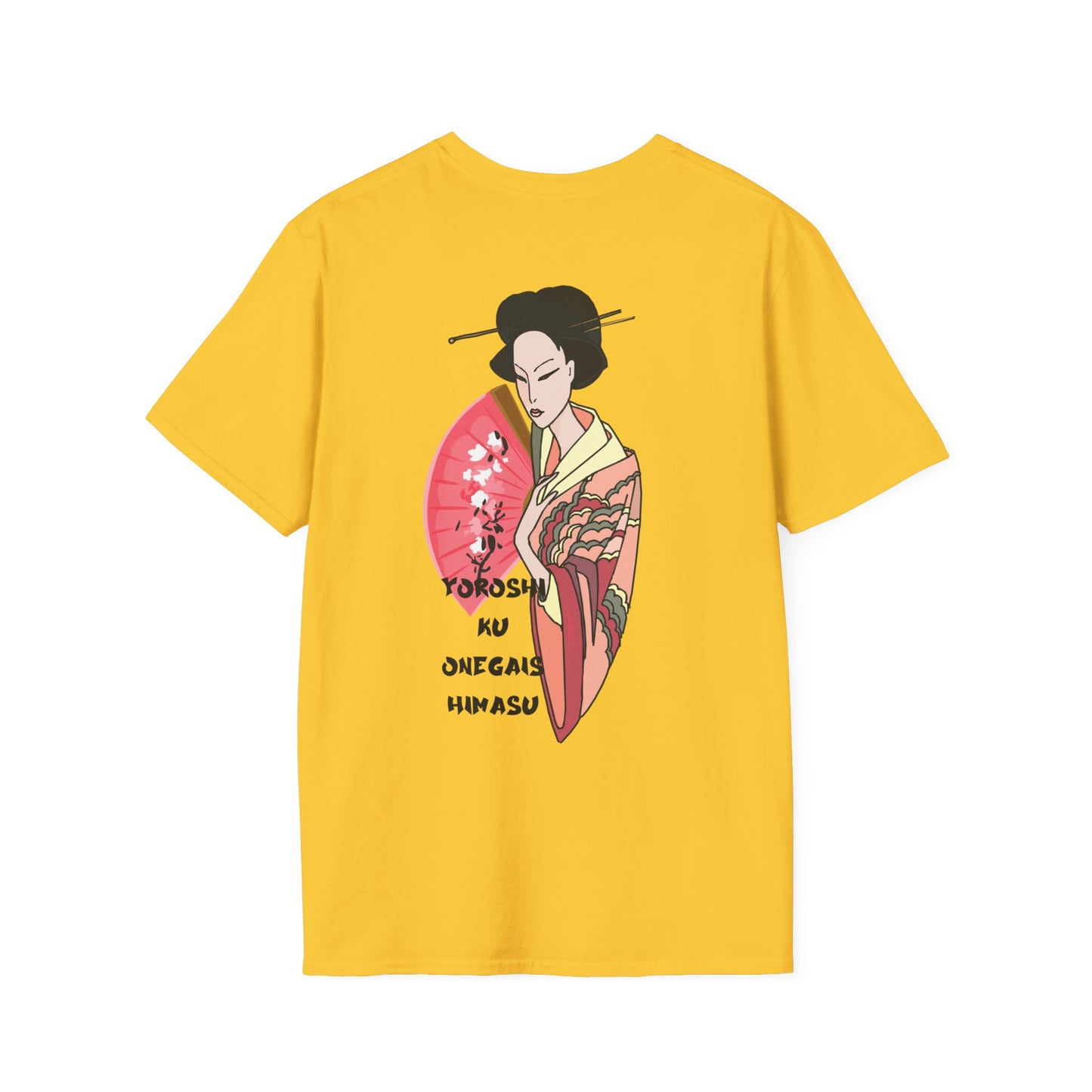Japanese Lady Designed Graphic Ultimate Comfort Styled Unisex T-shirt