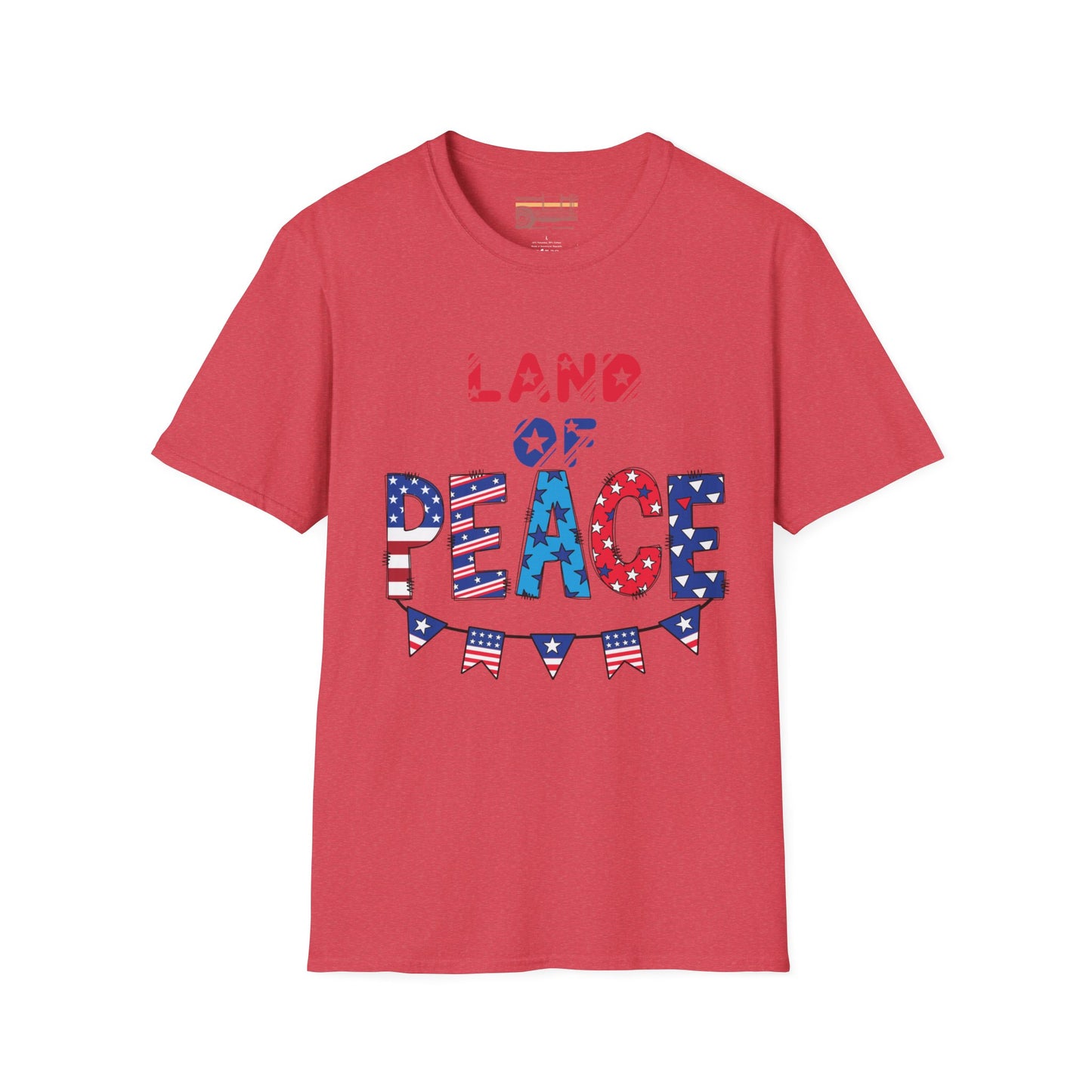 Land of Peace July 4th Independence Day Ultimate Comfort Unisex T-shirt