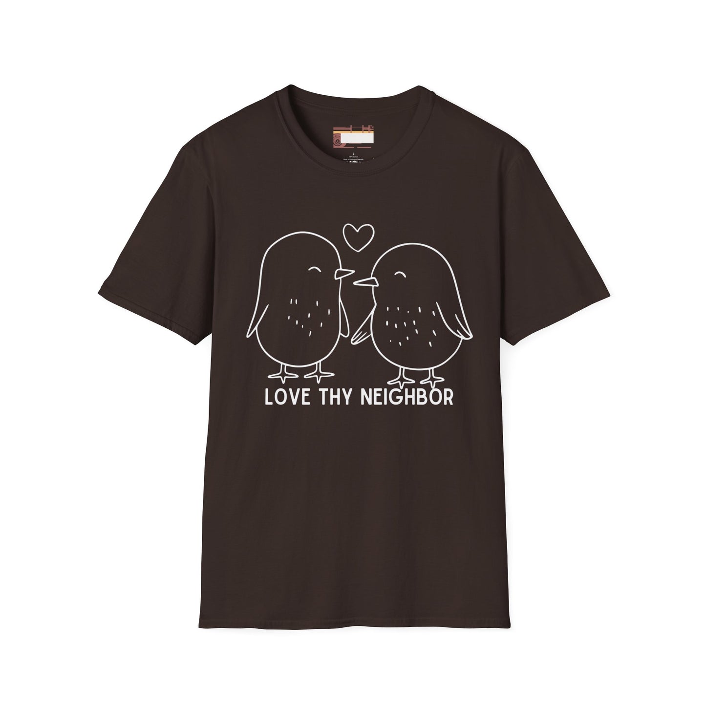 Graphic Christian Bible Gospel Unisex Comfort T-shirt, Christian Love Thy Neighbor Tees
