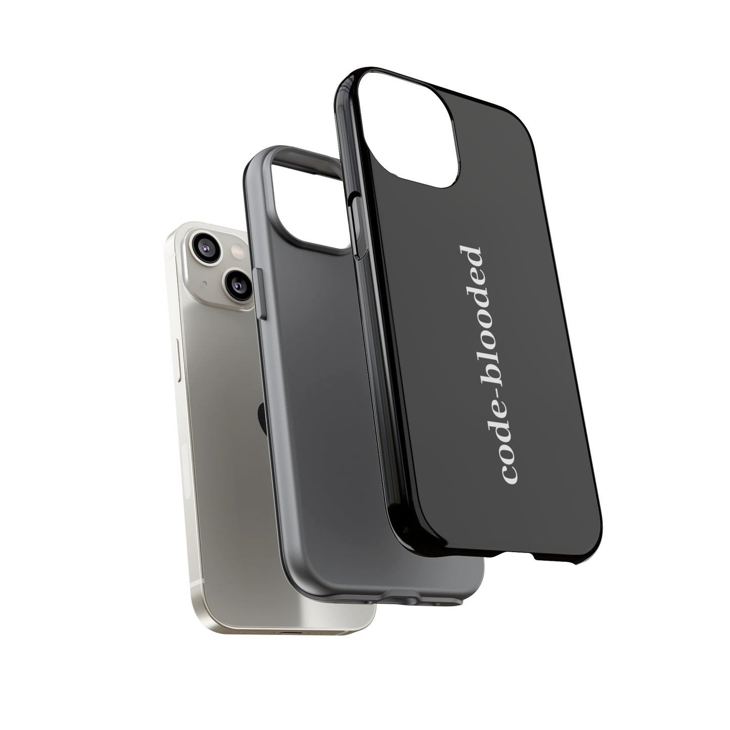 Code Blooded (Technology Programmers) iPhone Case