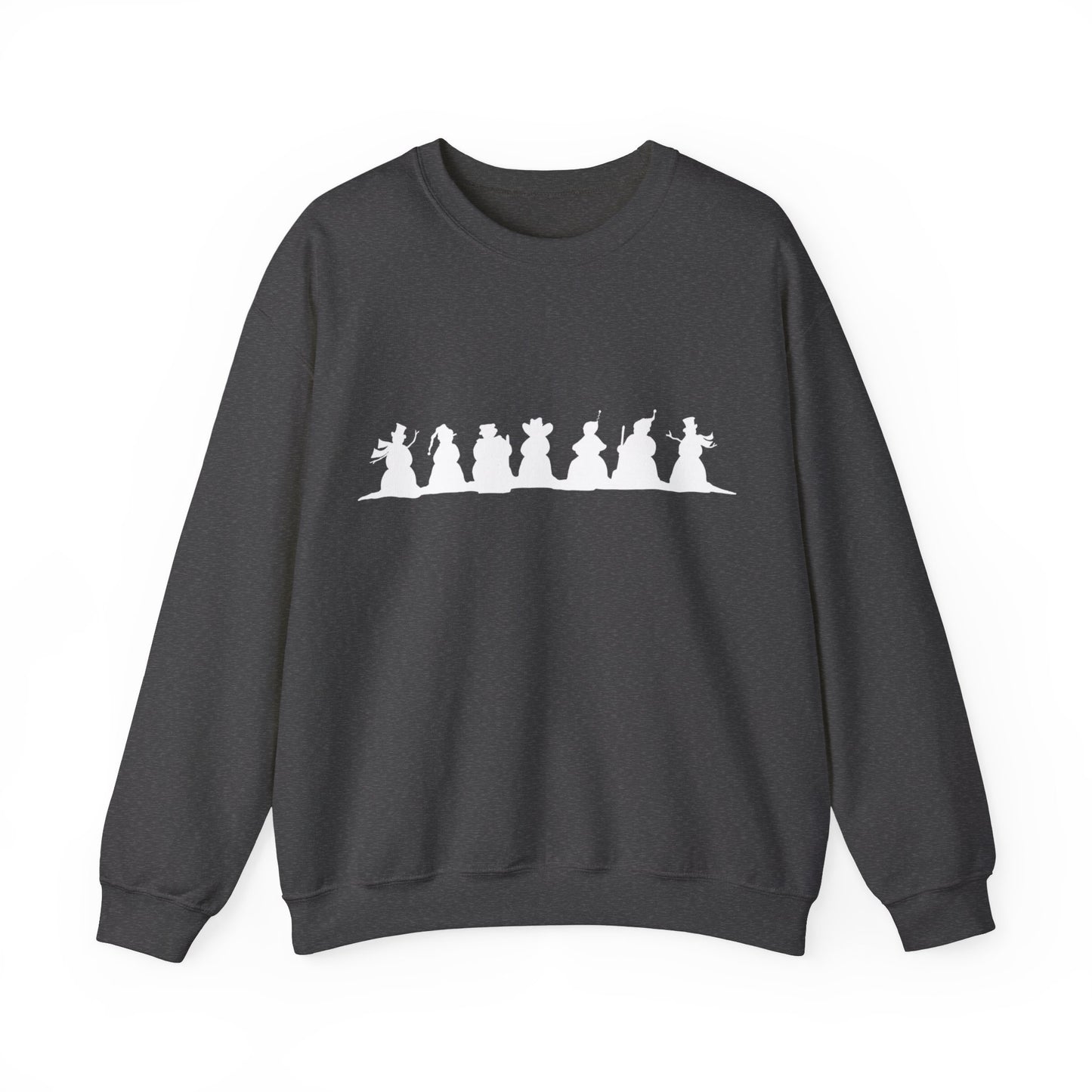 Graphic Designed Holiday Christmas Snowman Unisex Crewneck Sweatshirt