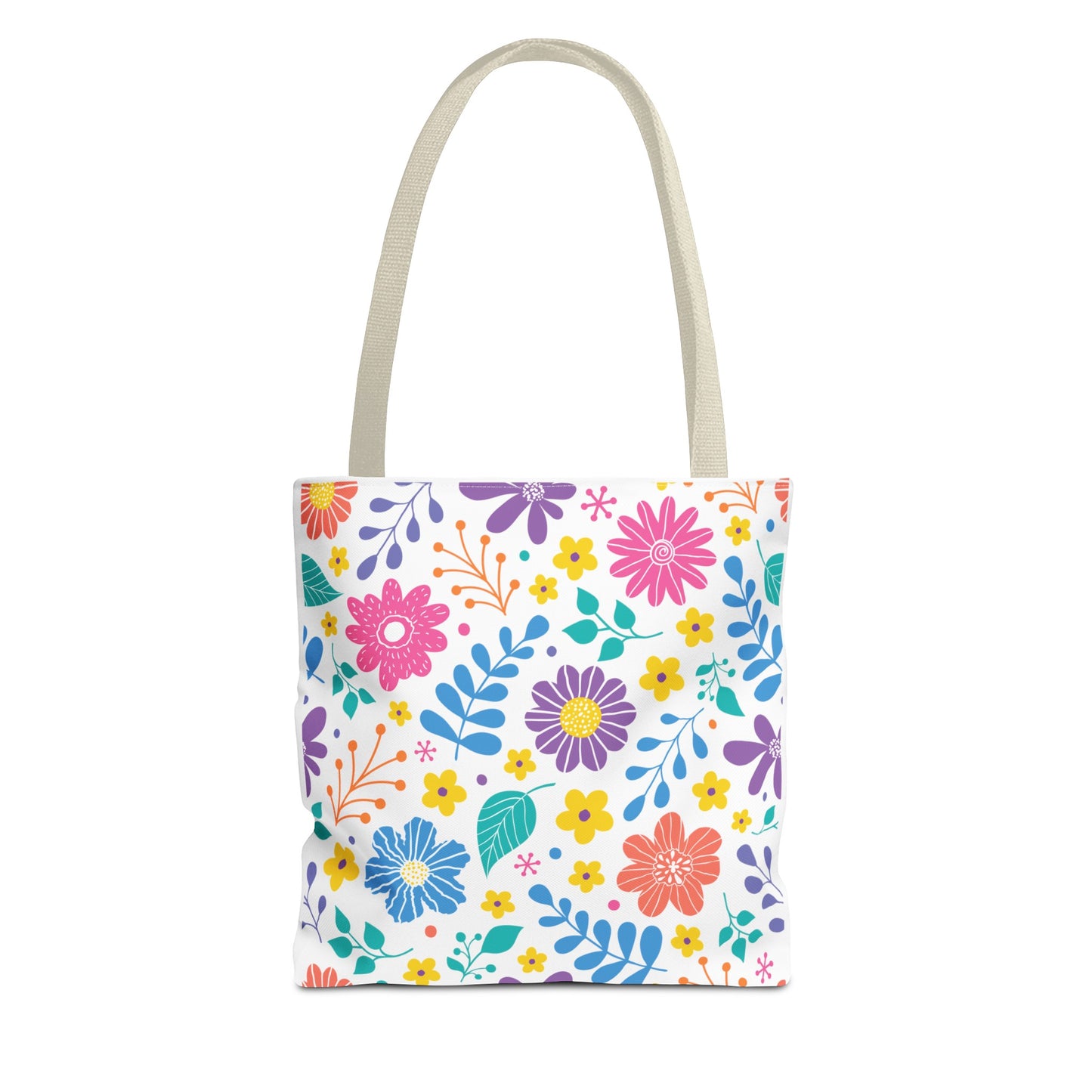 Copy of Summer Graphic Wild Flower Tote Bag