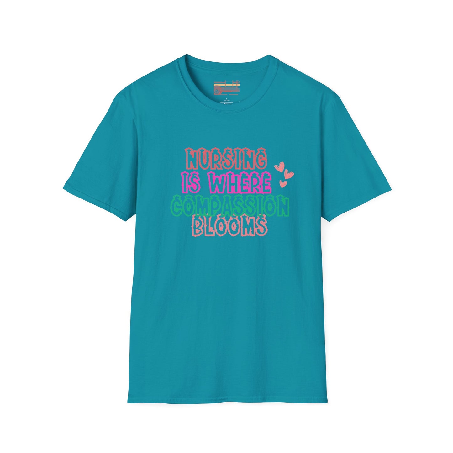 Nursing Is Where Compassion Meets Ultimate Comfort Unisex Nurse T-shirt