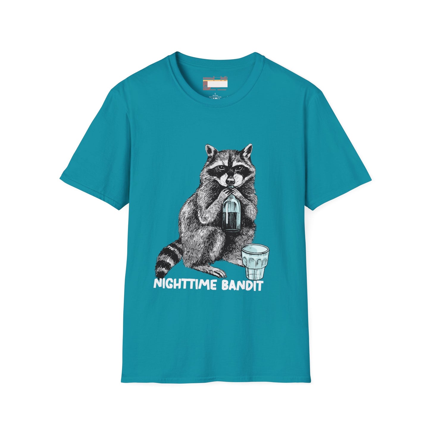 Graphic Designed Minimalist Racoon the Bandit Unisex Comfort Styled T-shirts