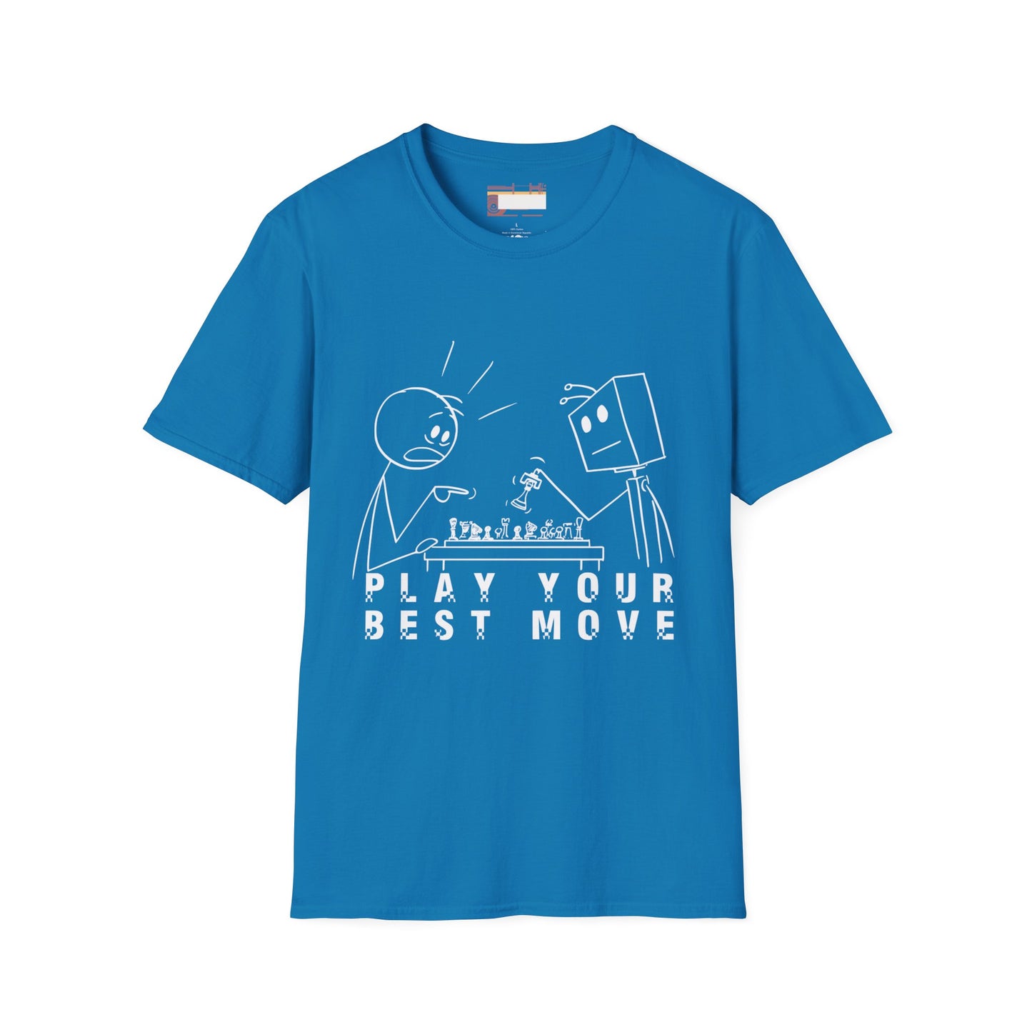 Graphic Chess Tees Chess Tournament Player Unisex Minimalist Comfort T-shirt