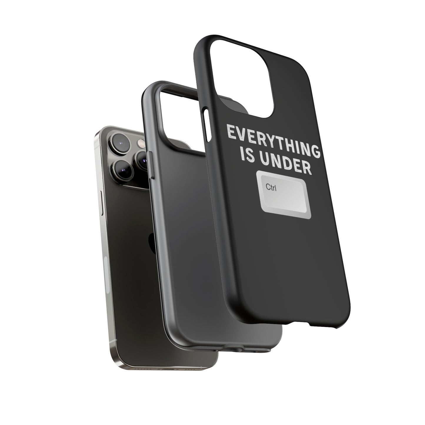 Everything Is Under Ctrl iPhone Case