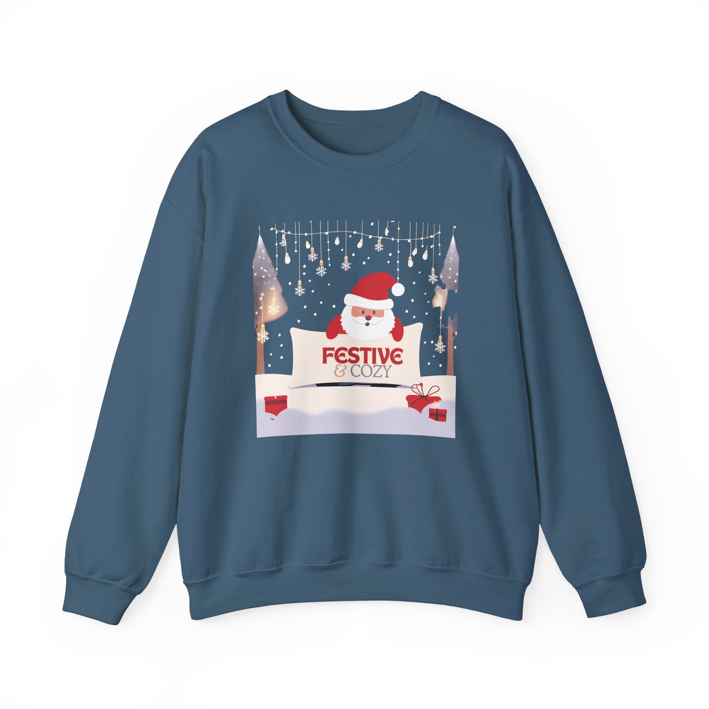 Graphic Designed Holiday Christmas Unisex Crewneck Sweatshirt