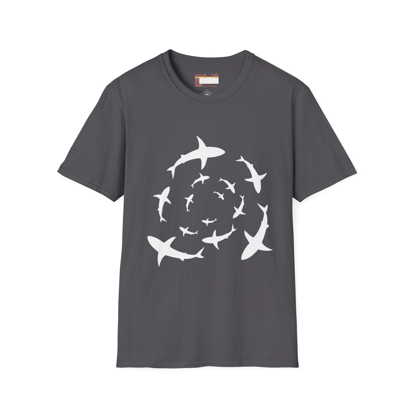 Graphic Designed Shark Attack Unisex Comfort Styled T-shirts