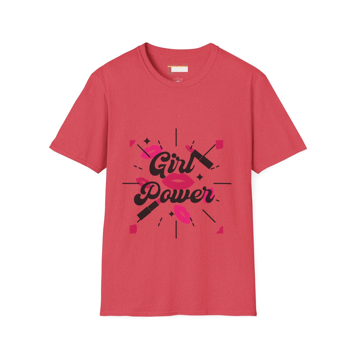 Vintage Designed Girls Power Support Comfort Unisex T-shirt