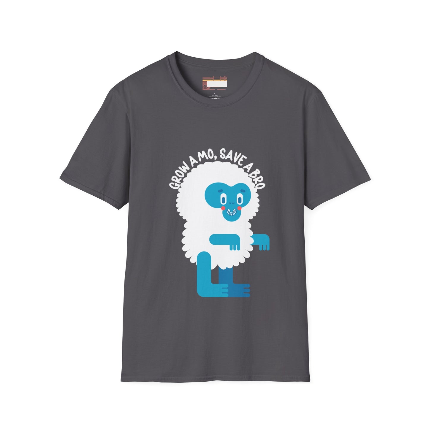 Movember Moustache Bearded Gang Beard Graphic Comfort Unisex T-shirt