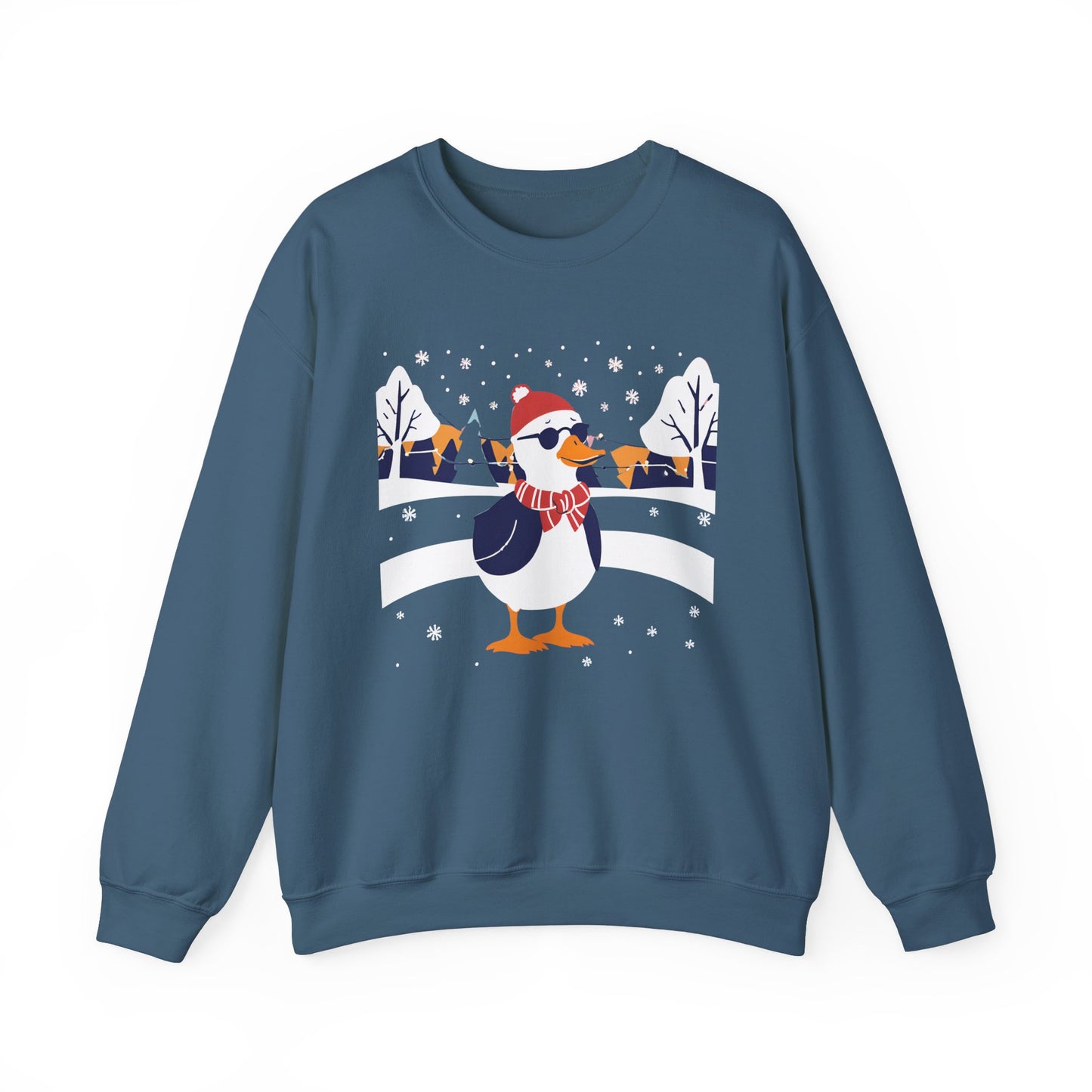 Graphic Designed Holiday Christmas Unisex Crewneck Sweatshirt