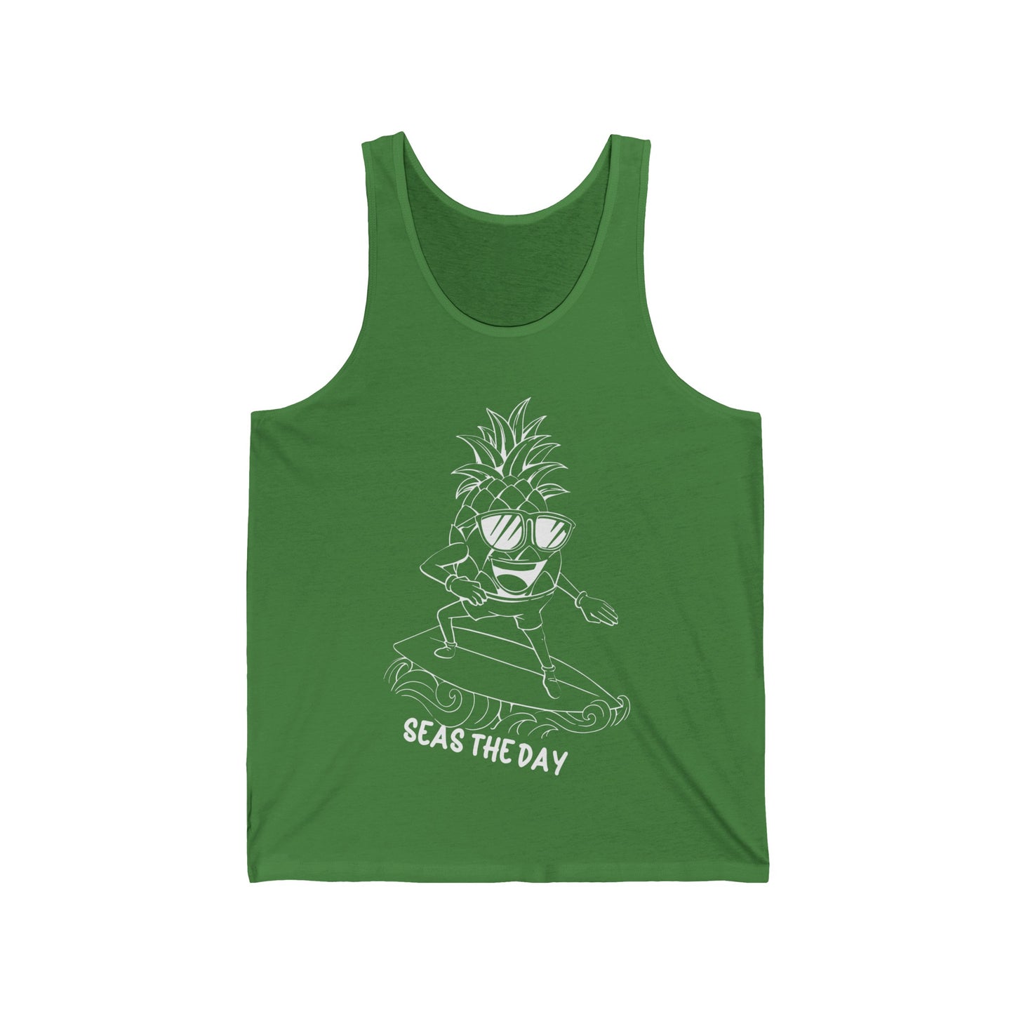 Beach Lovers Ultimate Comfort Styled Funny Unisex Sea As Day Summer Tank Top