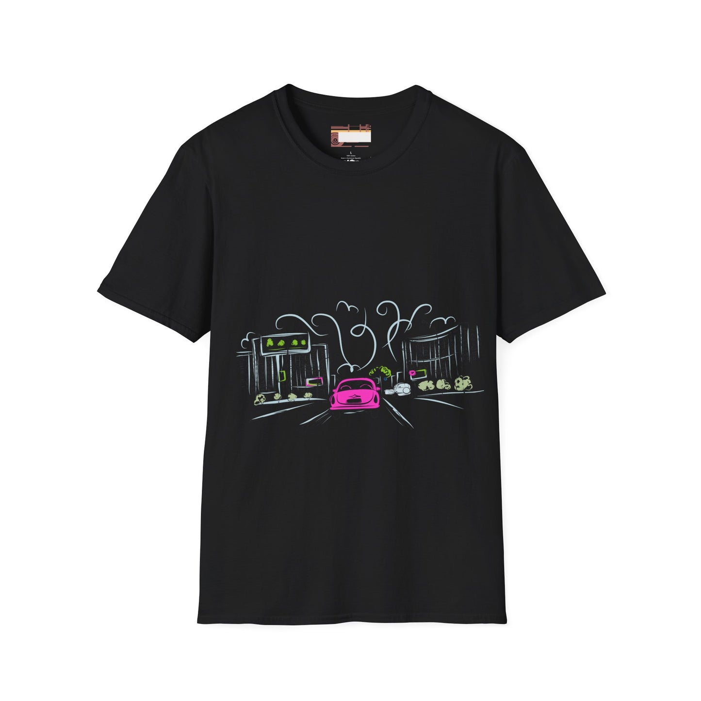 Graphic City Drama Designed Comfort Unisex T-shirt