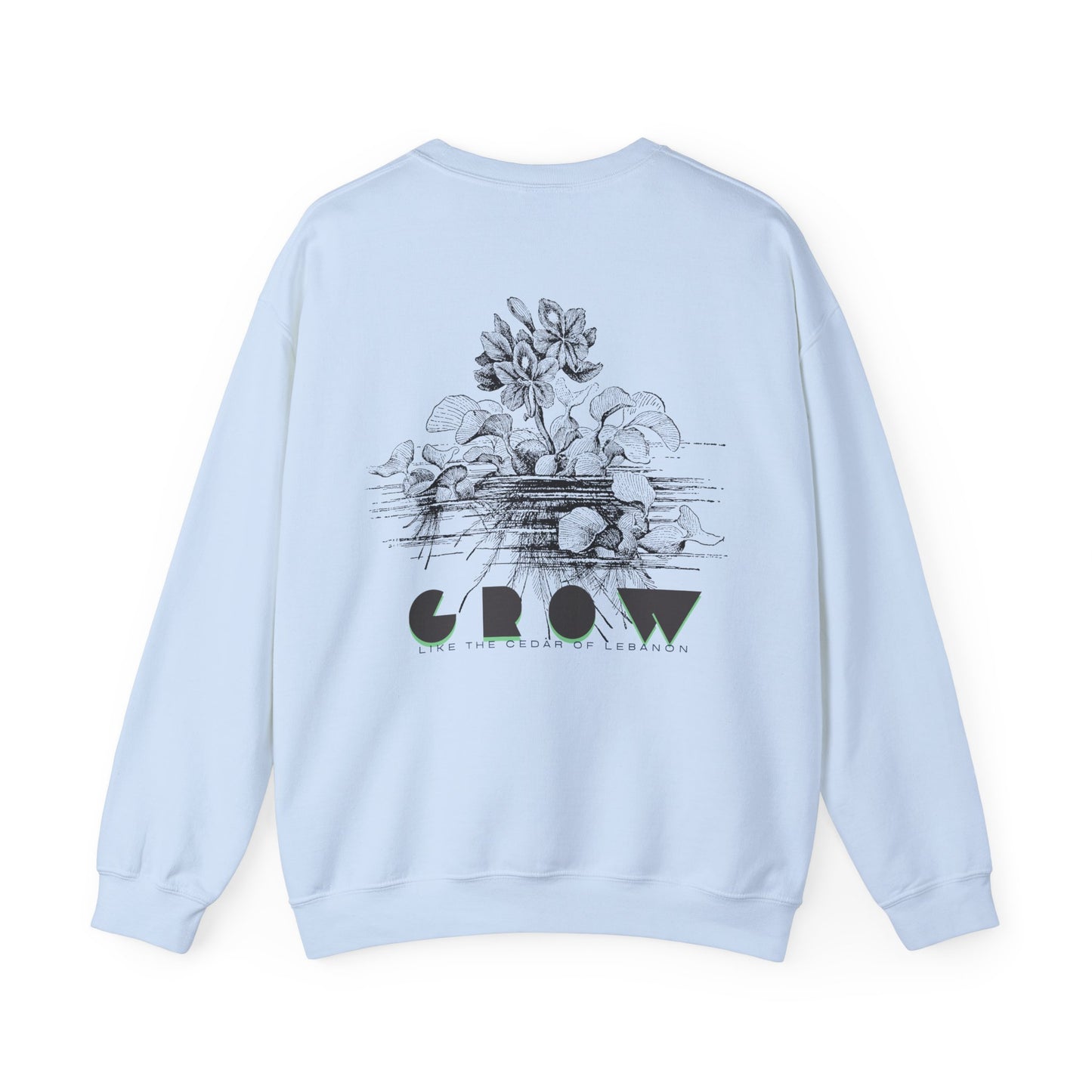 Graphic Designed Minimalist Crewneck Sweatshirt