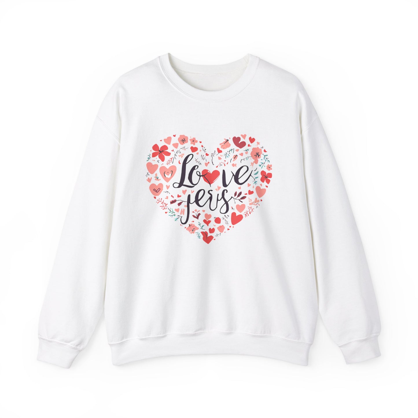 Graphic Designed Unisex Love Jesus Gospel Sweatshirt