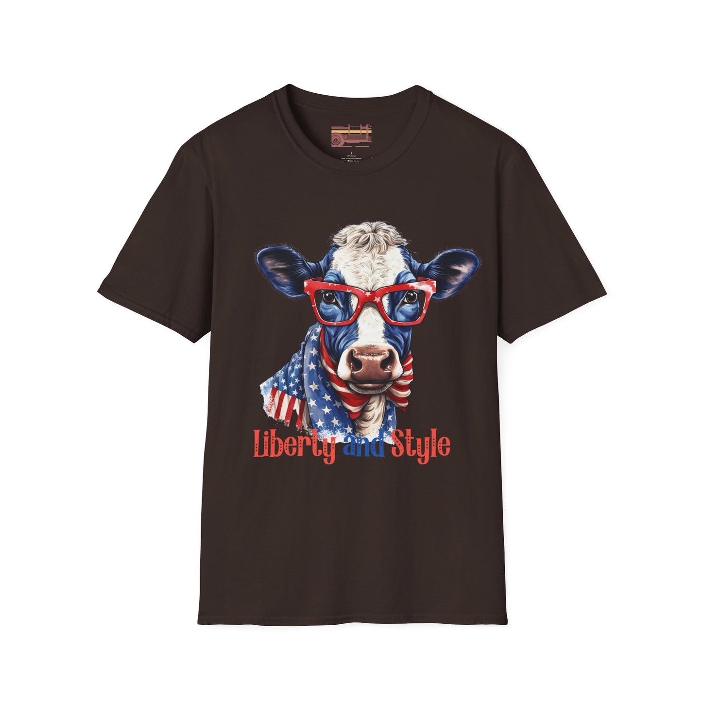 Liberty and Style July 4th Independence Day Ultimate Comfort Unisex T-shirt