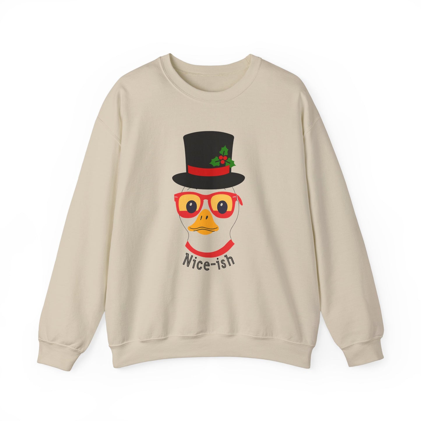 Graphic Designed Holiday Christmas Unisex Crewneck Sweatshirt