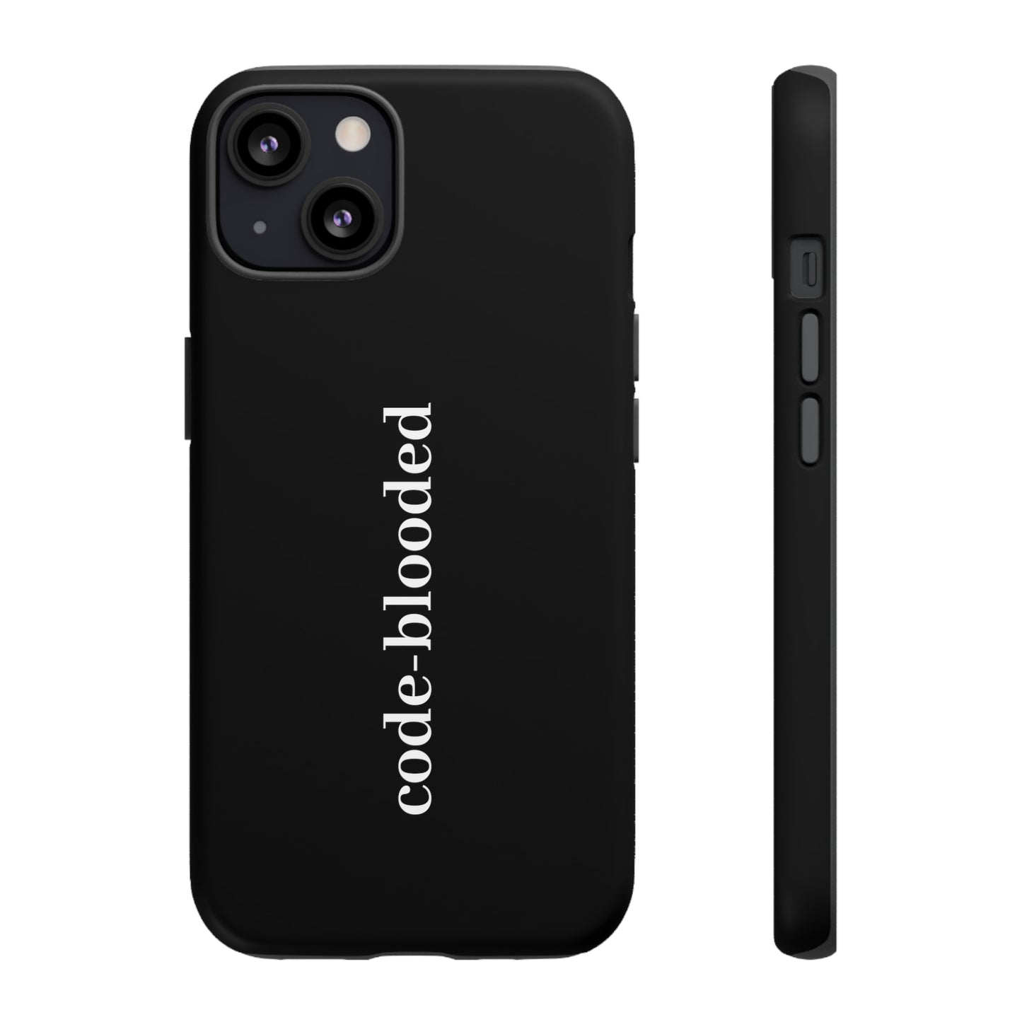 Code Blooded (Technology Programmers) iPhone Case