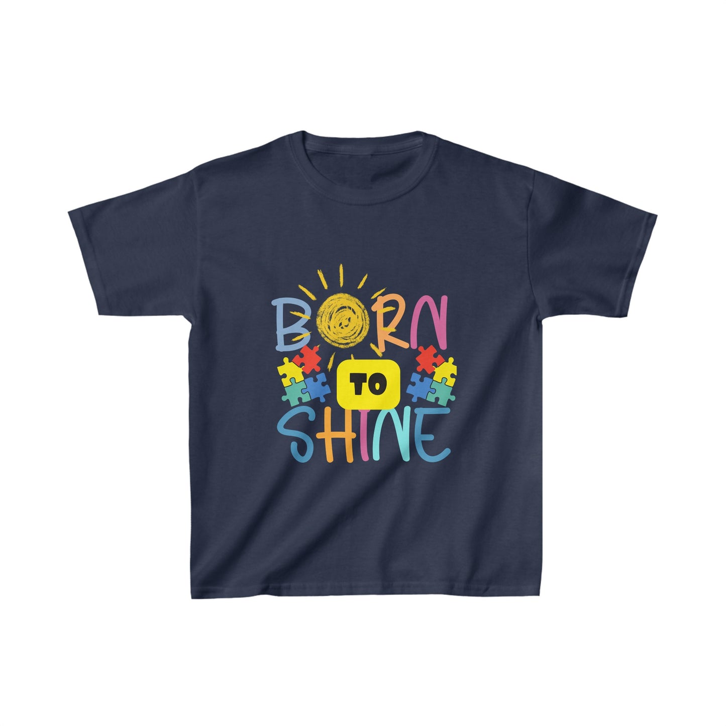 Graphic Designed Kids Ultimate Born To Shine Unisex T-shirts