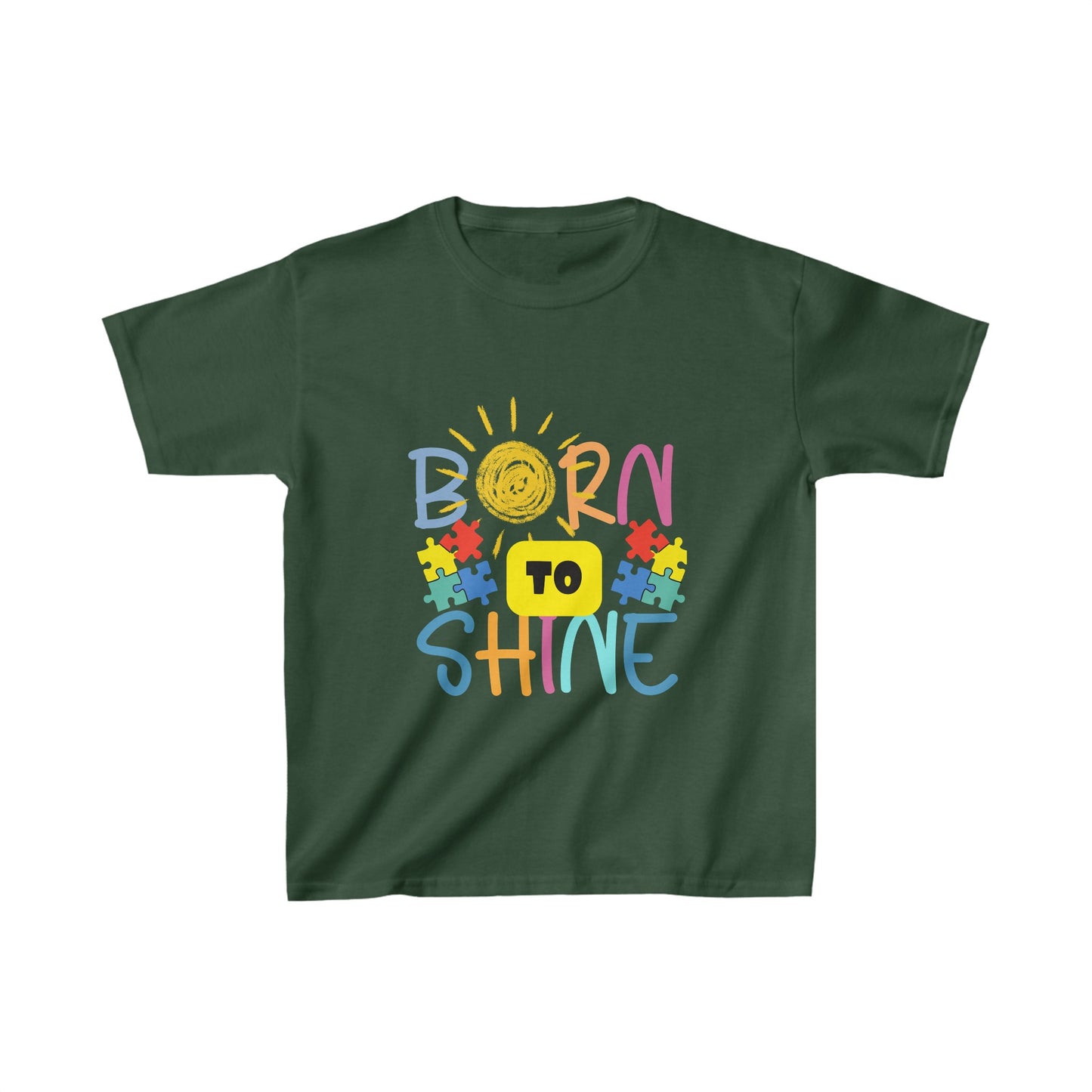 Graphic Designed Kids Ultimate Born To Shine Unisex T-shirts