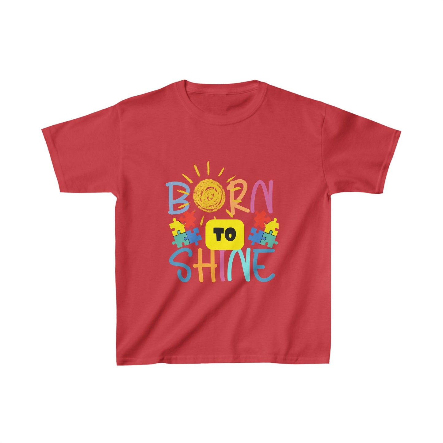 Graphic Designed Kids Ultimate Born To Shine Unisex T-shirts
