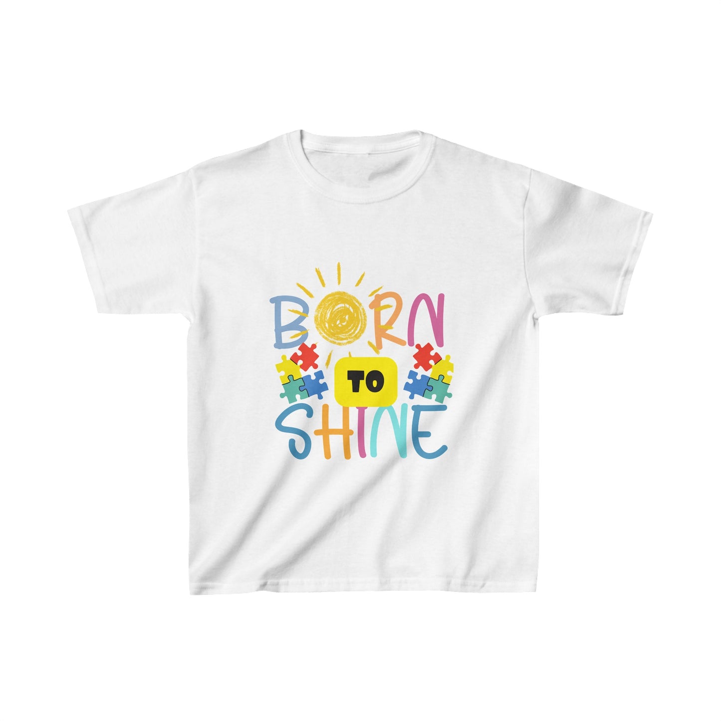 Graphic Designed Kids Ultimate Born To Shine Unisex T-shirts