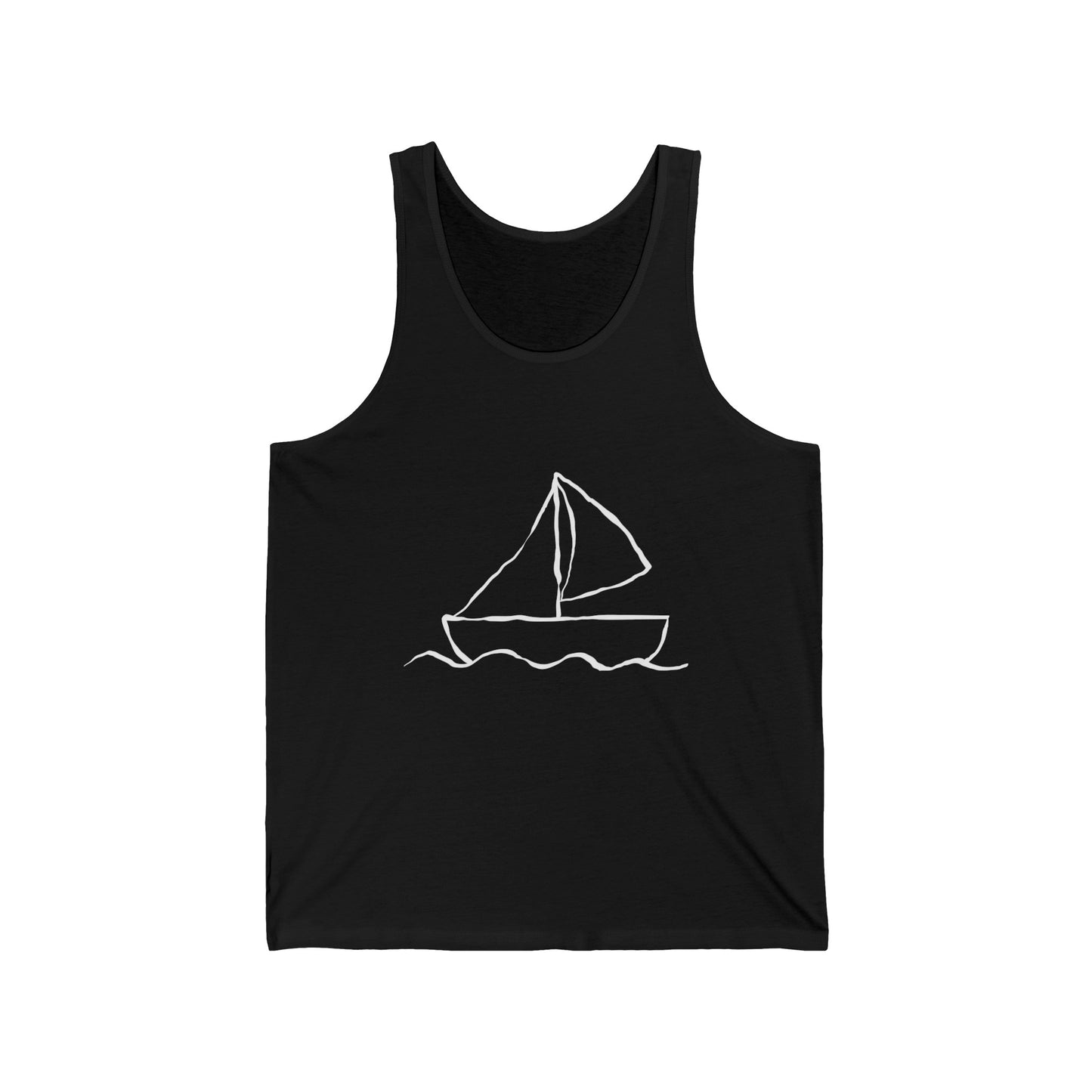 Boat Beach Lovers Ultimate Comfort Styled Unisex Summer Tank Top