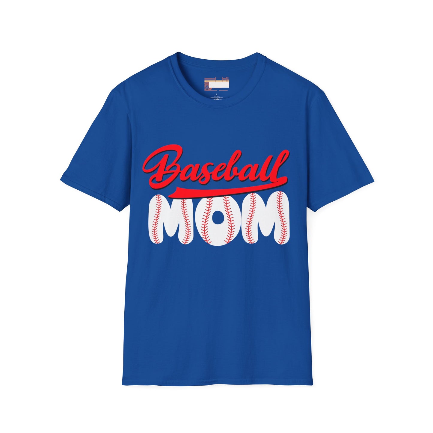 Graphic Base Ball Mom Comfort Styled T-shirts
