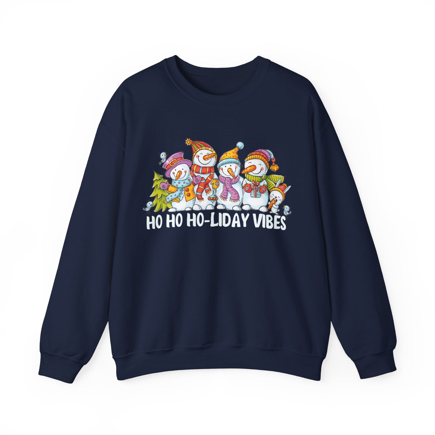 Graphic Designed Holiday Love Christmas Unisex Crewneck Sweatshirt