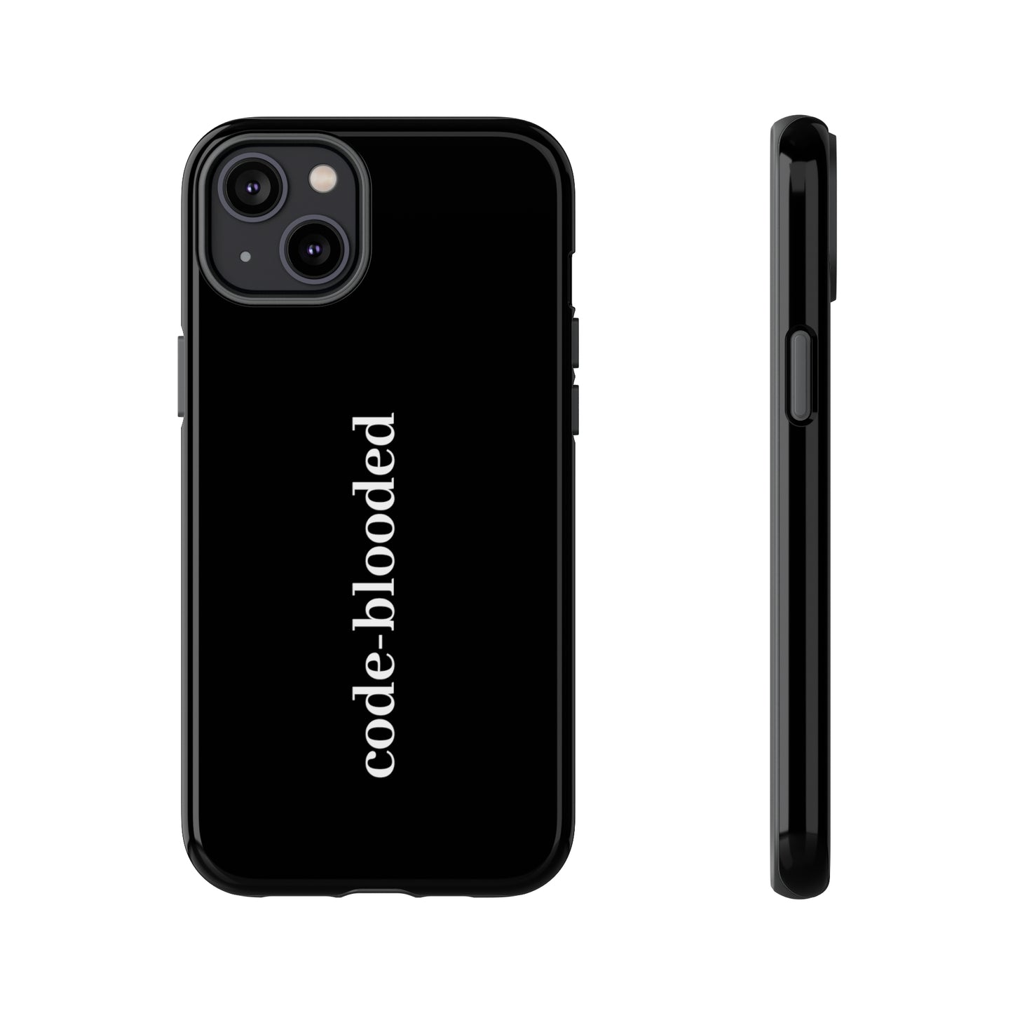 Code Blooded (Technology Programmers) iPhone Case
