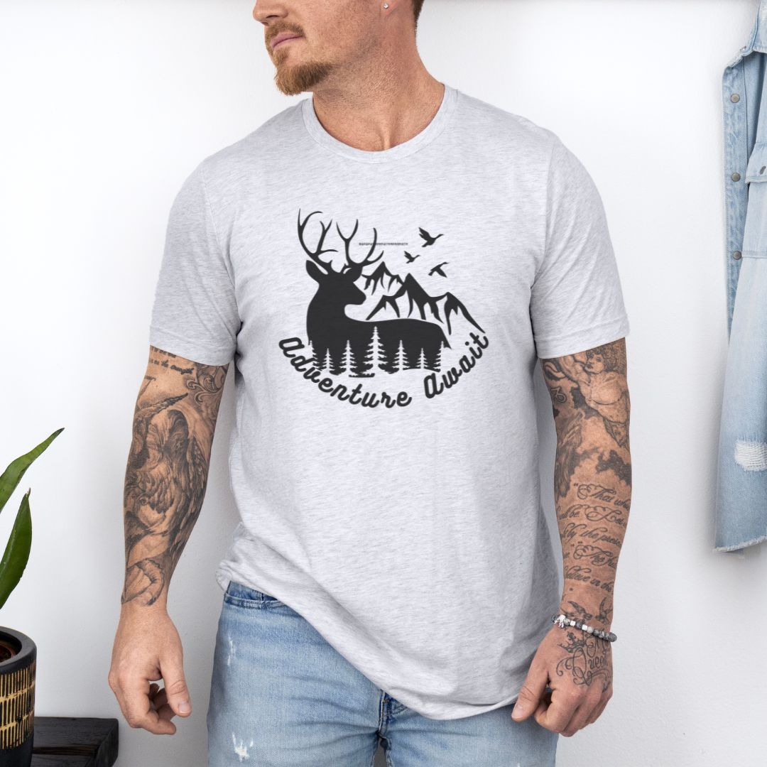 Adventure Awaits Ultimate Unisex Comfort Styled T-shirt