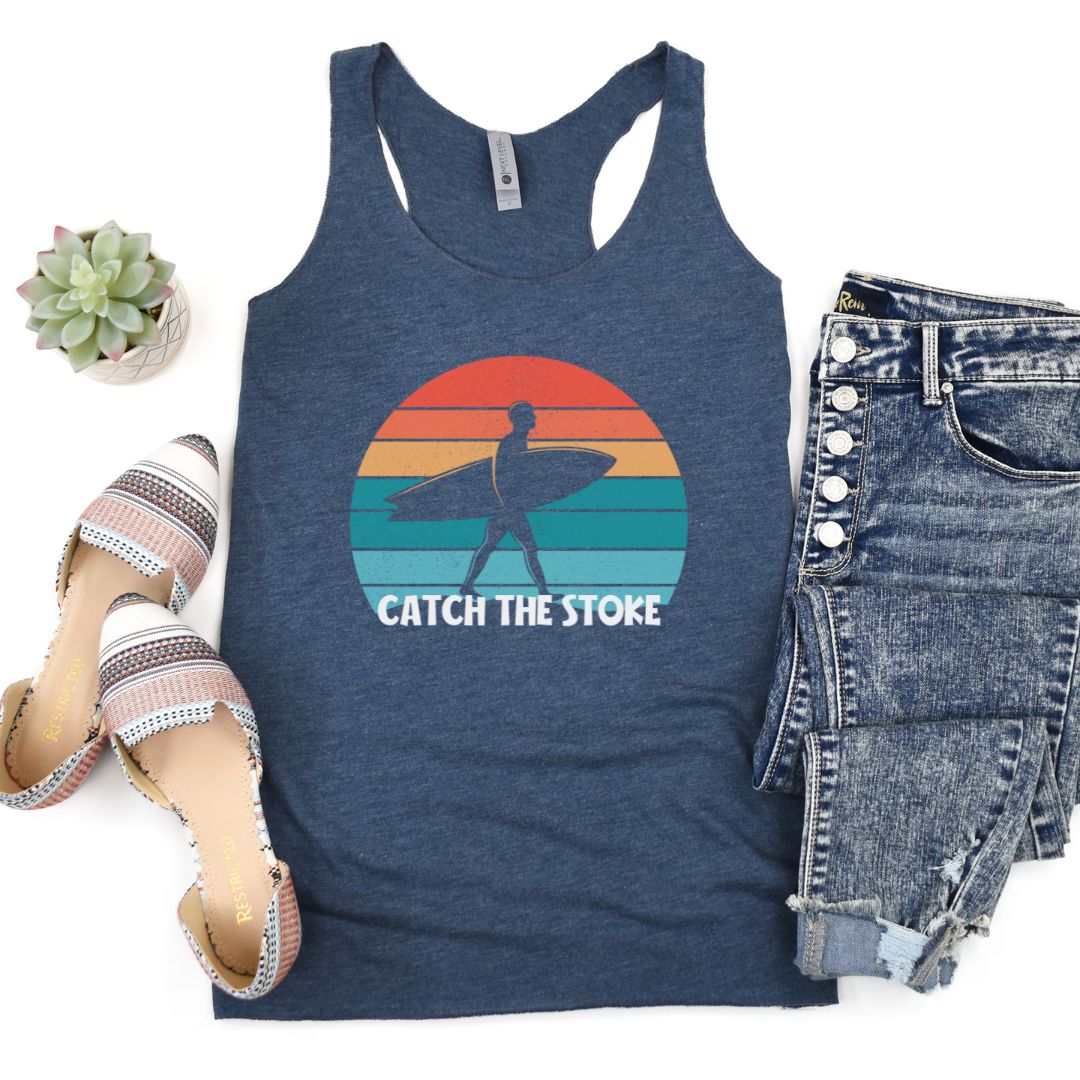 Catch The Stroke Summer Ultimate Comfort Styled Unisex Tank Top