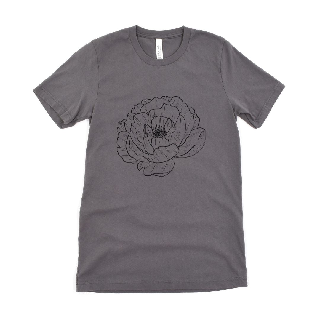 Floral Design Graphix Ultimate Comfort Styled T-shirt
