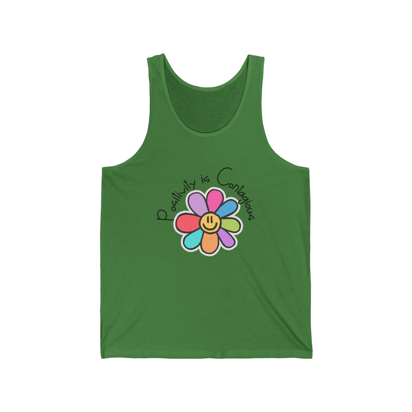 Positivity Is Contagious Ultimate Comfort Styled Unisex Tank Top