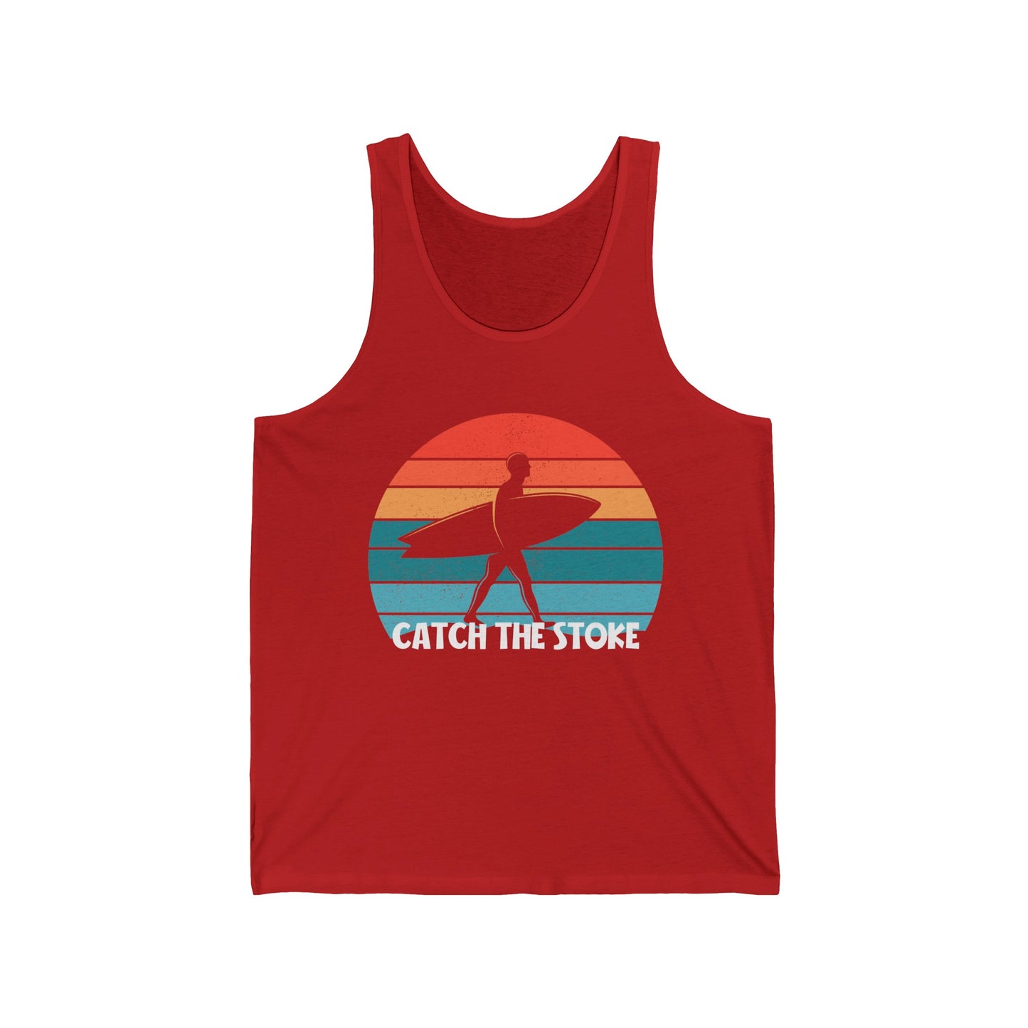 Catch The Stroke Summer Ultimate Comfort Styled Unisex Tank Top