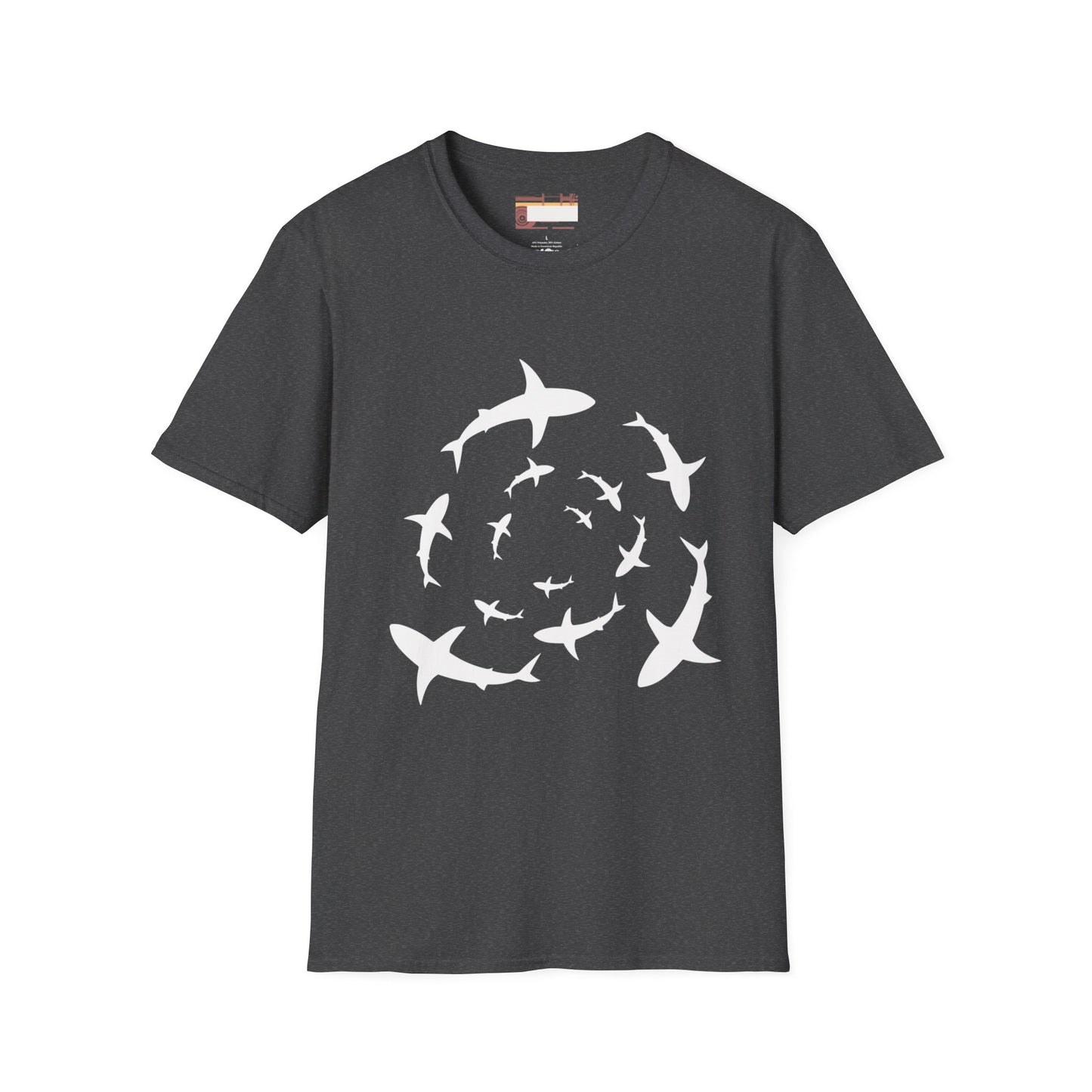 Graphic Designed Shark Attack Unisex Comfort Styled T-shirts
