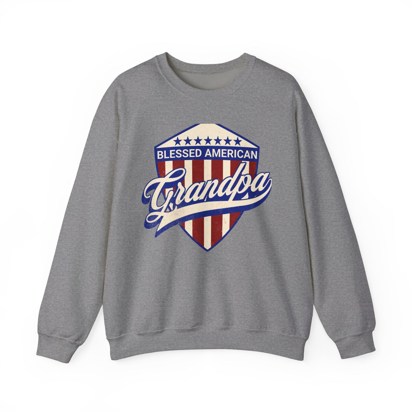 Graphic Designed Minimalist Unisex Grandpa Crewneck Sweatshirt