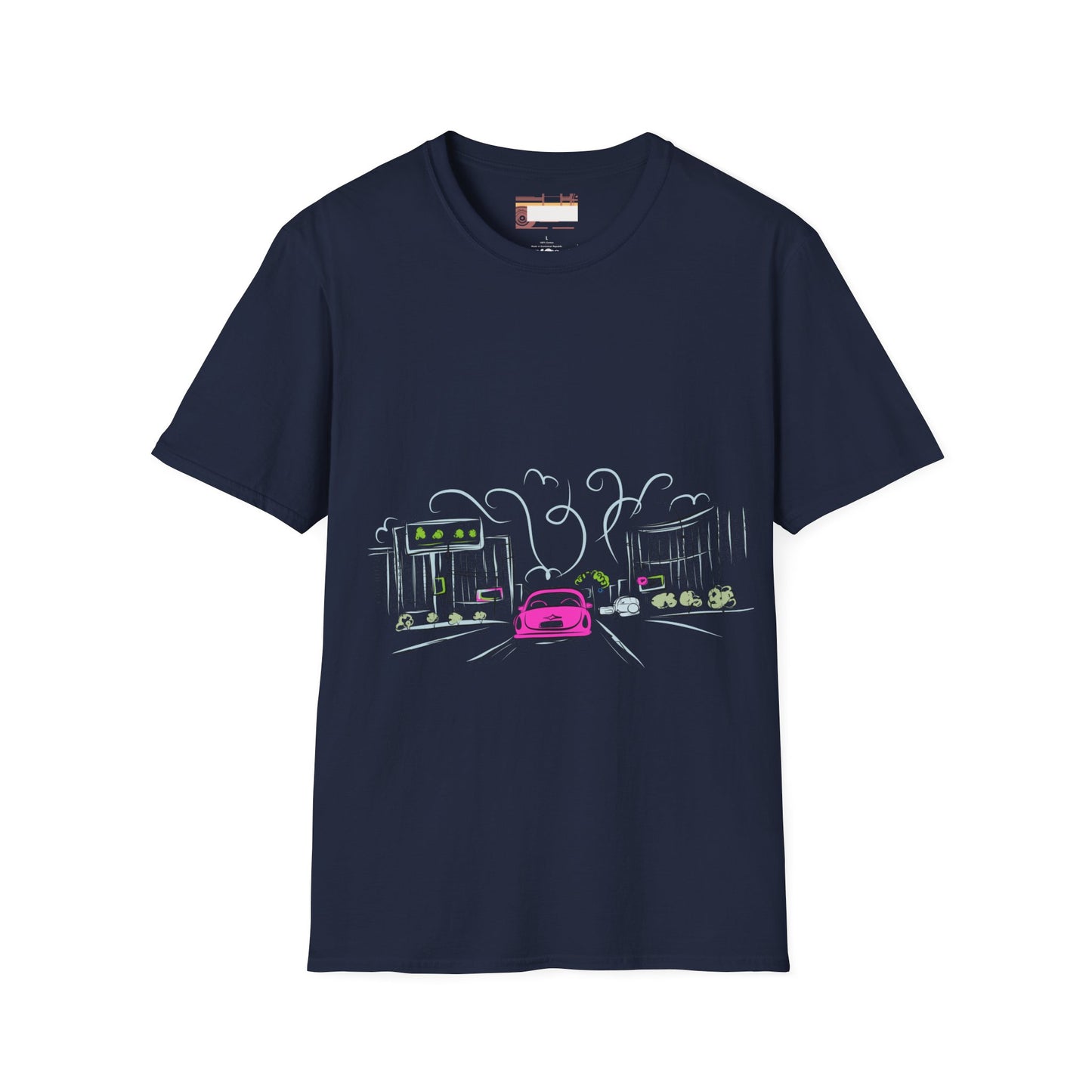 Graphic City Drama Designed Comfort Unisex T-shirt