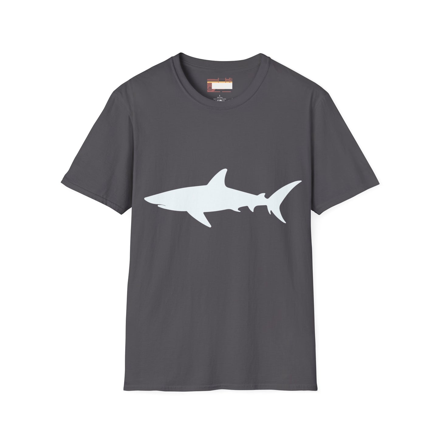 Graphic Designed Minimalist Shark Comfort Styled T-shirts