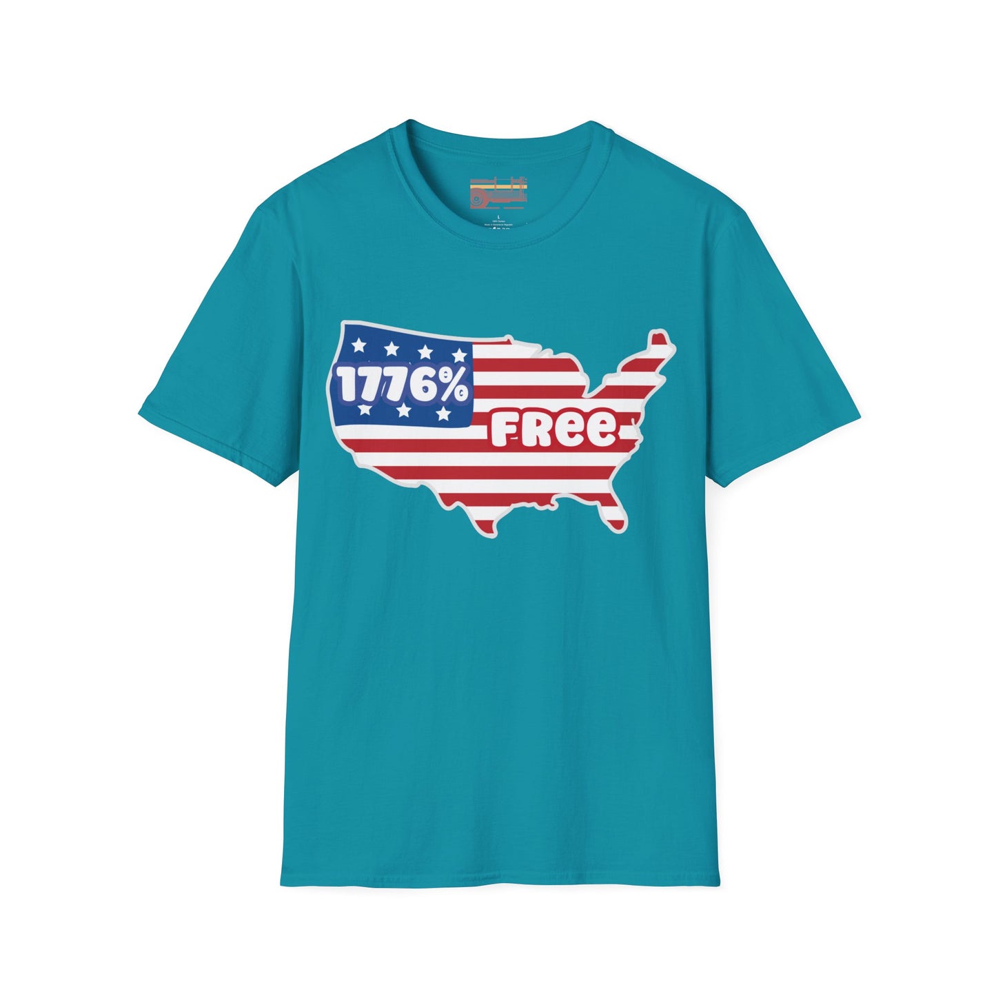 1776 percent Free, July 4th Ultimate Comfort Unisex T-shirt