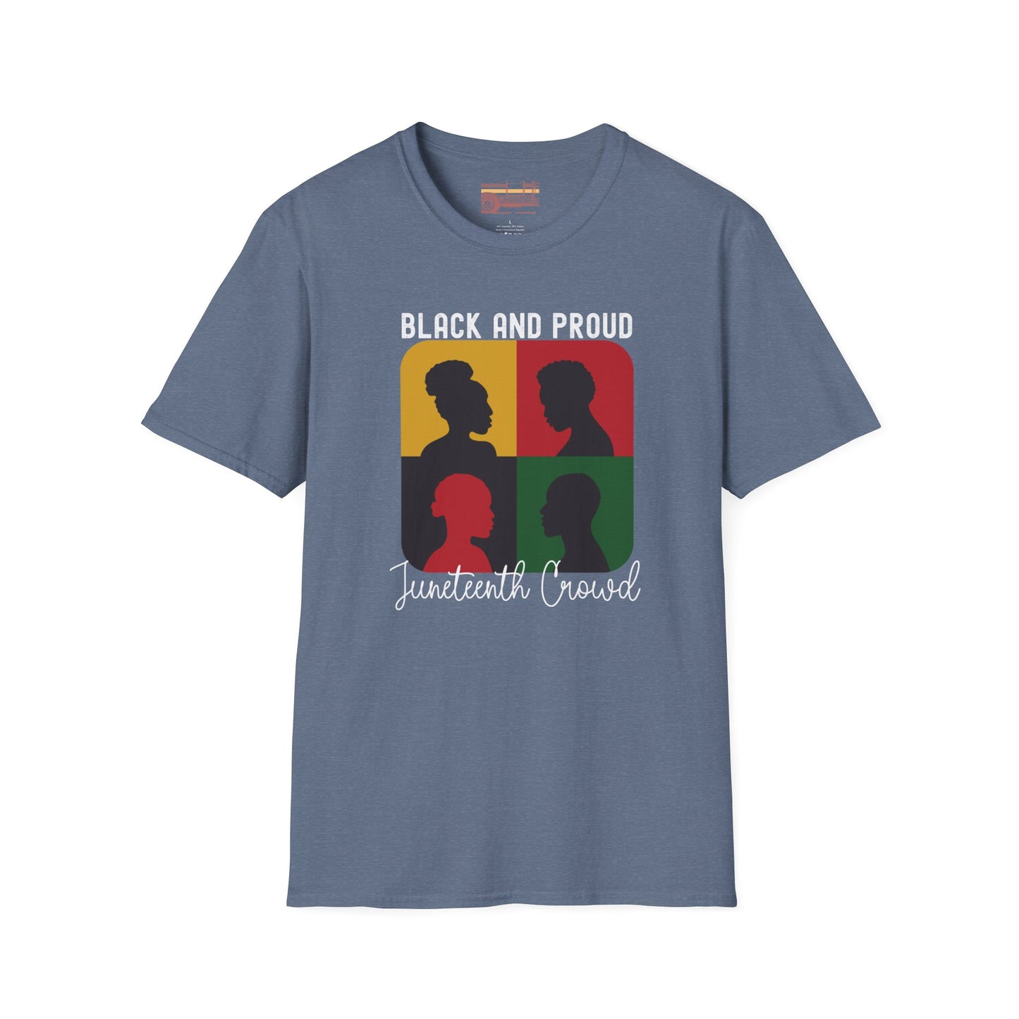 Celebrating Juneteenth With Pride Black and Proud Ultimate Comfort Unisex T-shirt