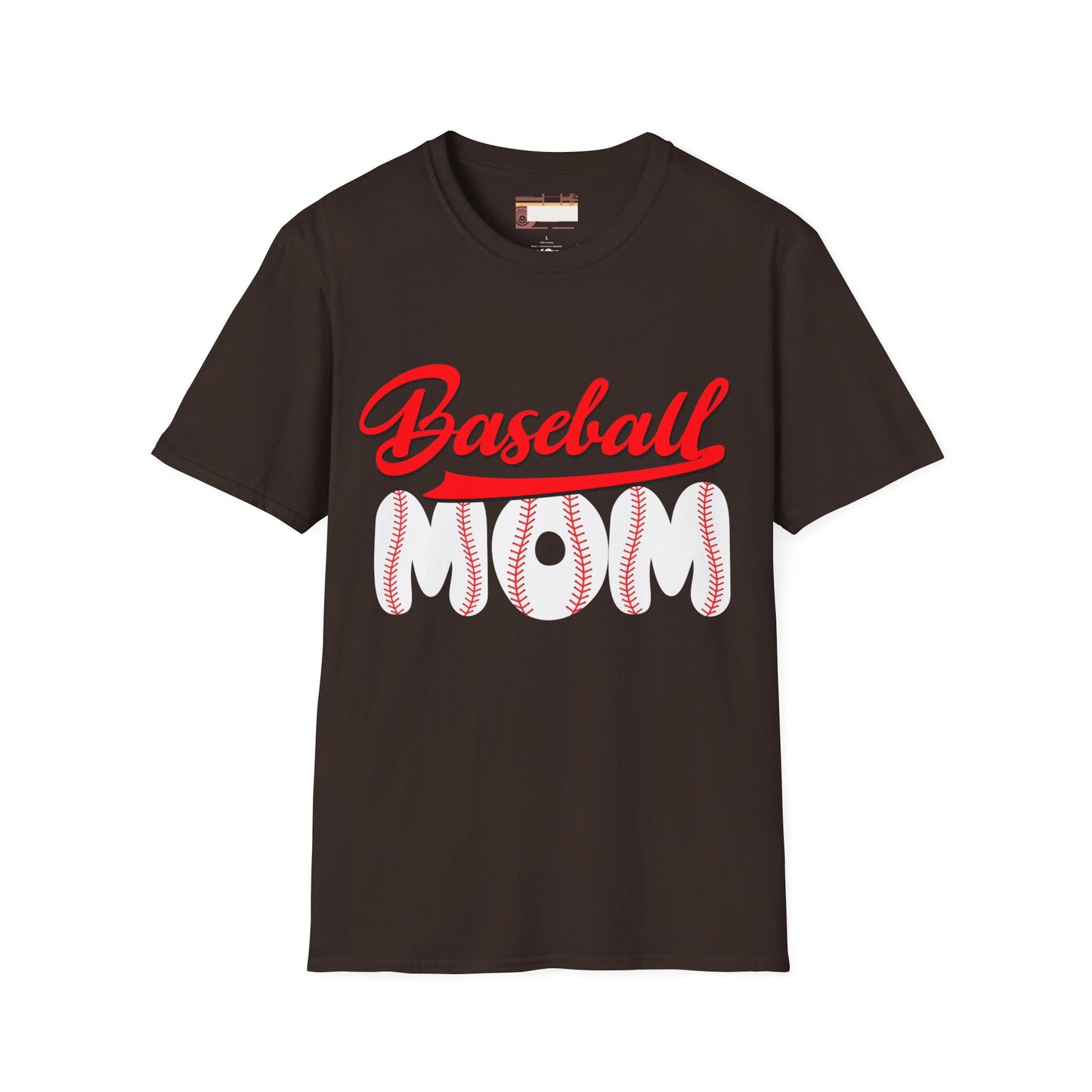 Graphic Base Ball Mom Comfort Styled T-shirts