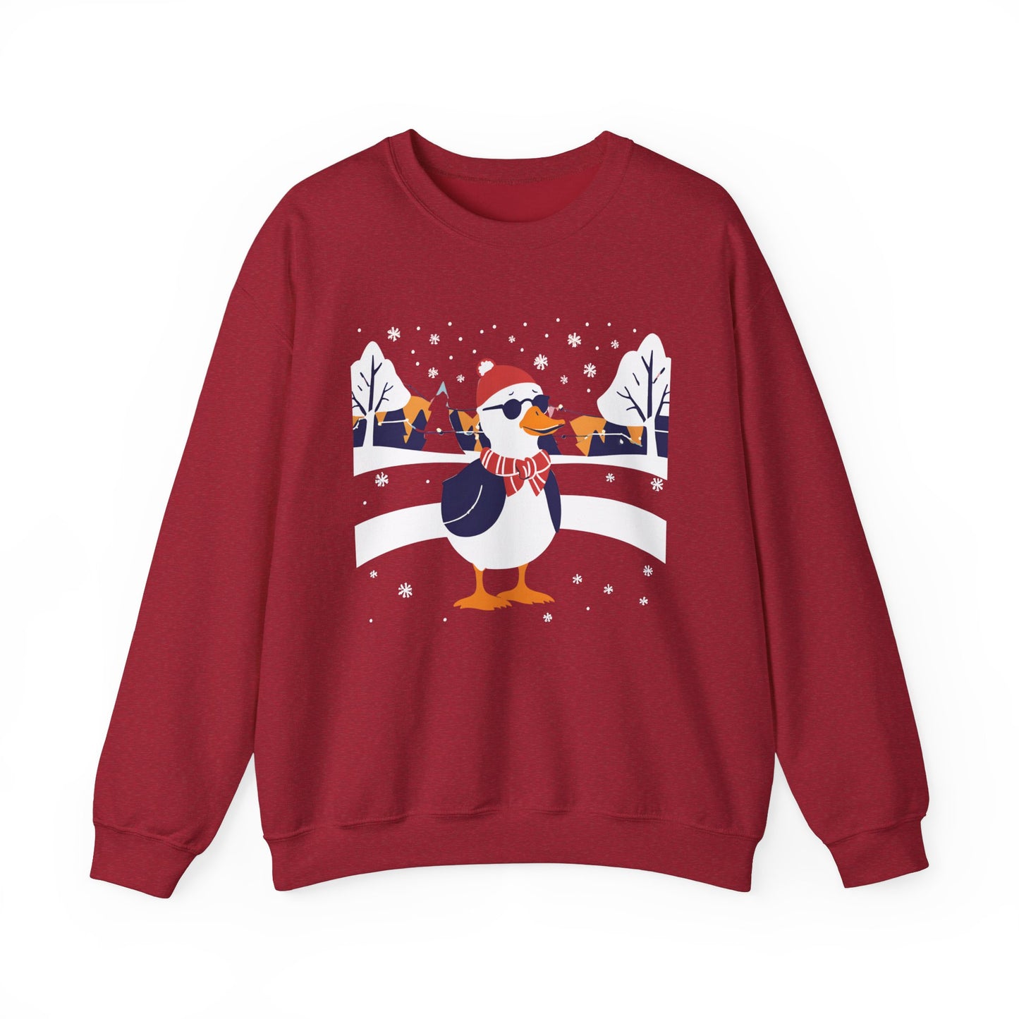 Graphic Designed Holiday Christmas Unisex Crewneck Sweatshirt