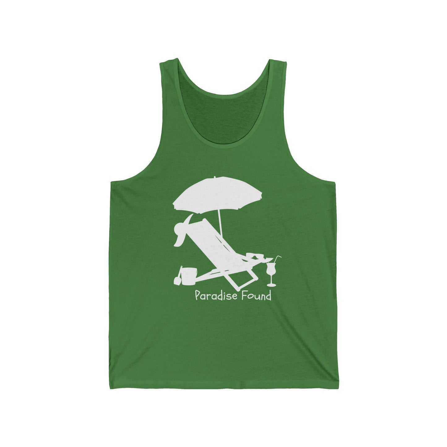 Paradise Found Summer Ultimate Comfort Styled Unisex Tank Top