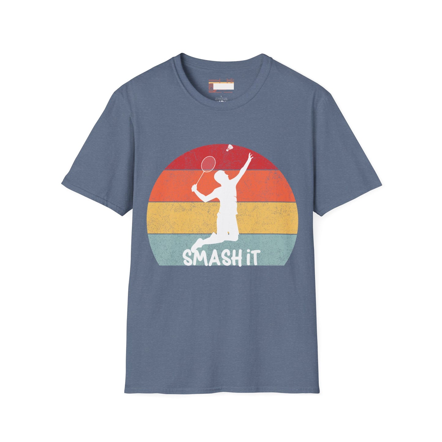 Badminton Game Day Graphic Comfort Unisex T-shirt