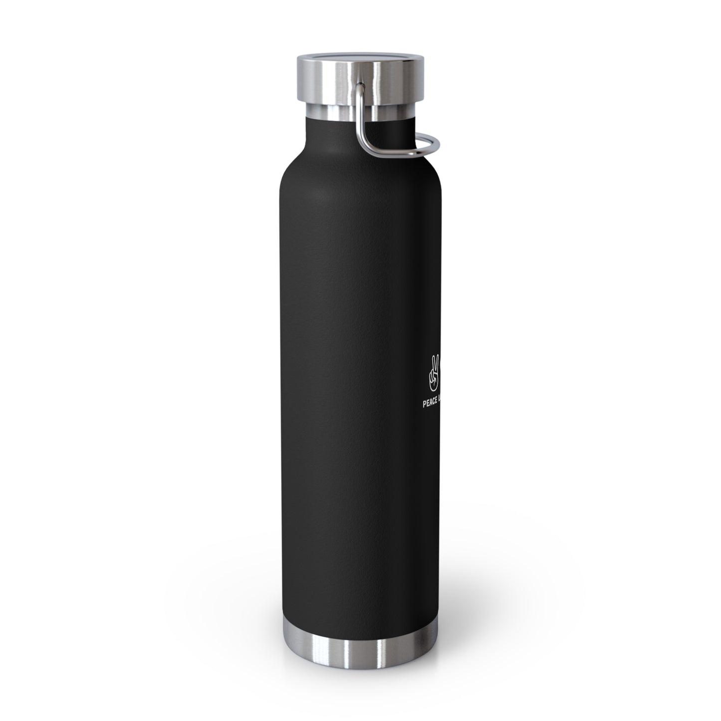 Peace Love Technology Copper Vacuum Insulated Bottle, 22oz