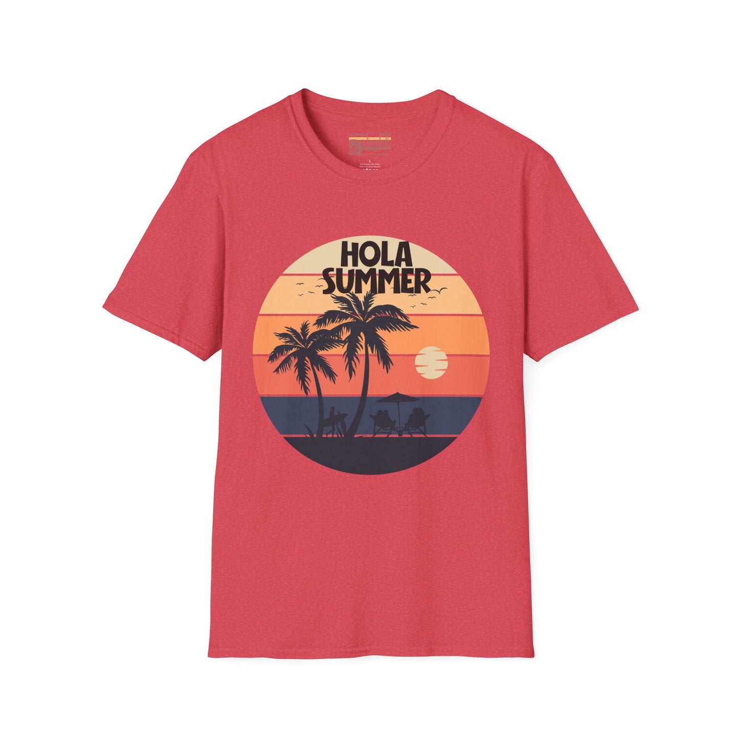 Hola Welcome Summer Ultimate Comfort Styled Unisex T-shirt