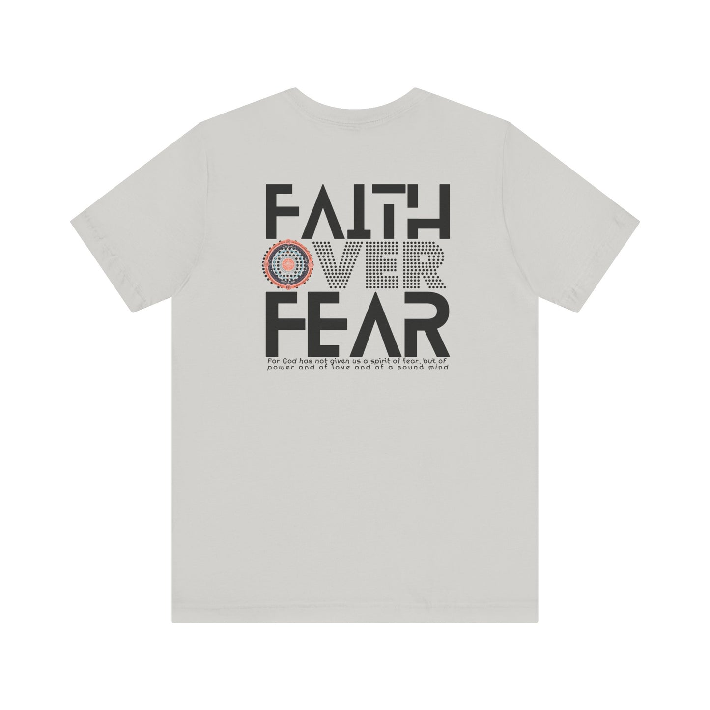 Christian Gospel Unisex Bible Faith Over Fear Verse Shirt