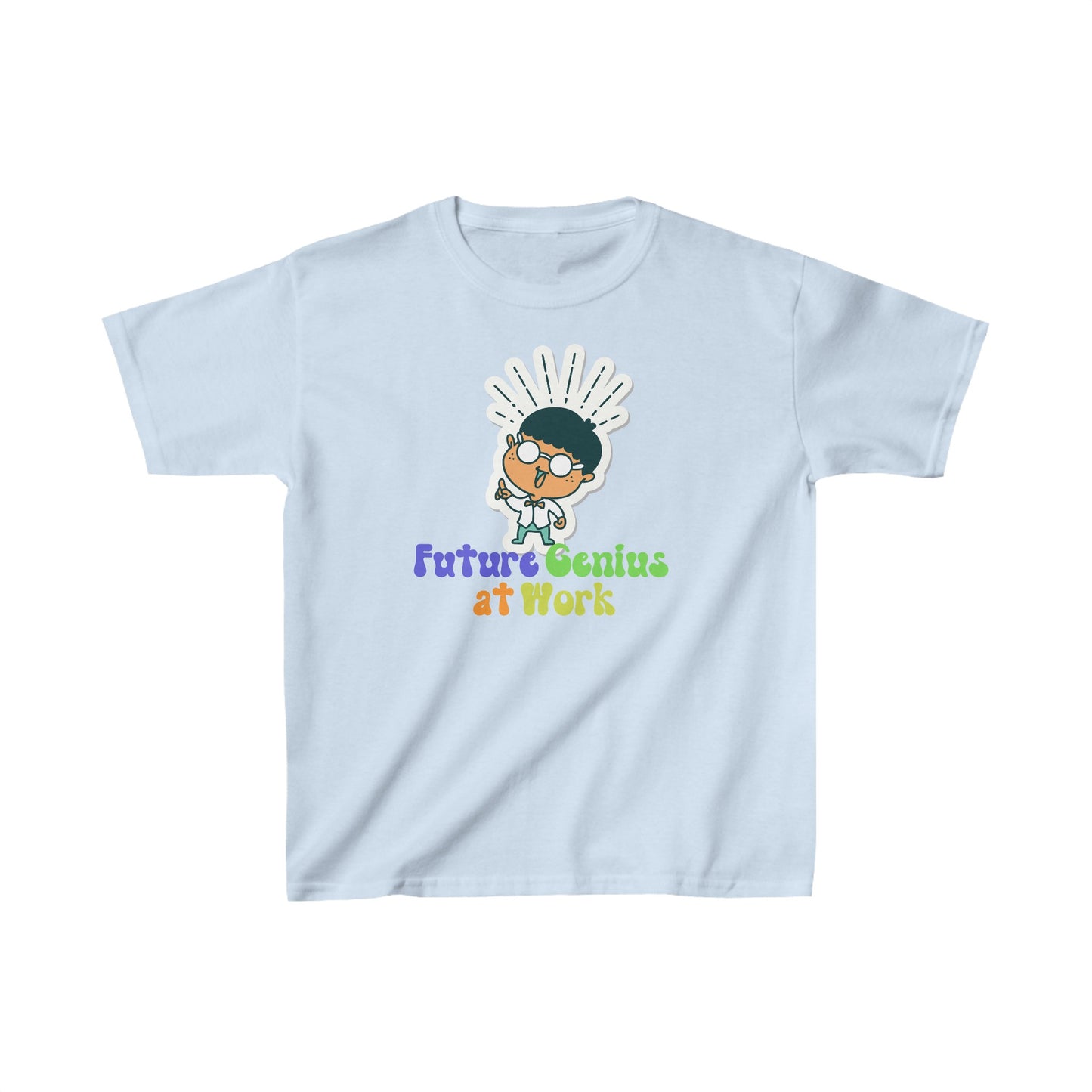 Kids Future Genuis At Work Ultimate Comfort T-Shirts